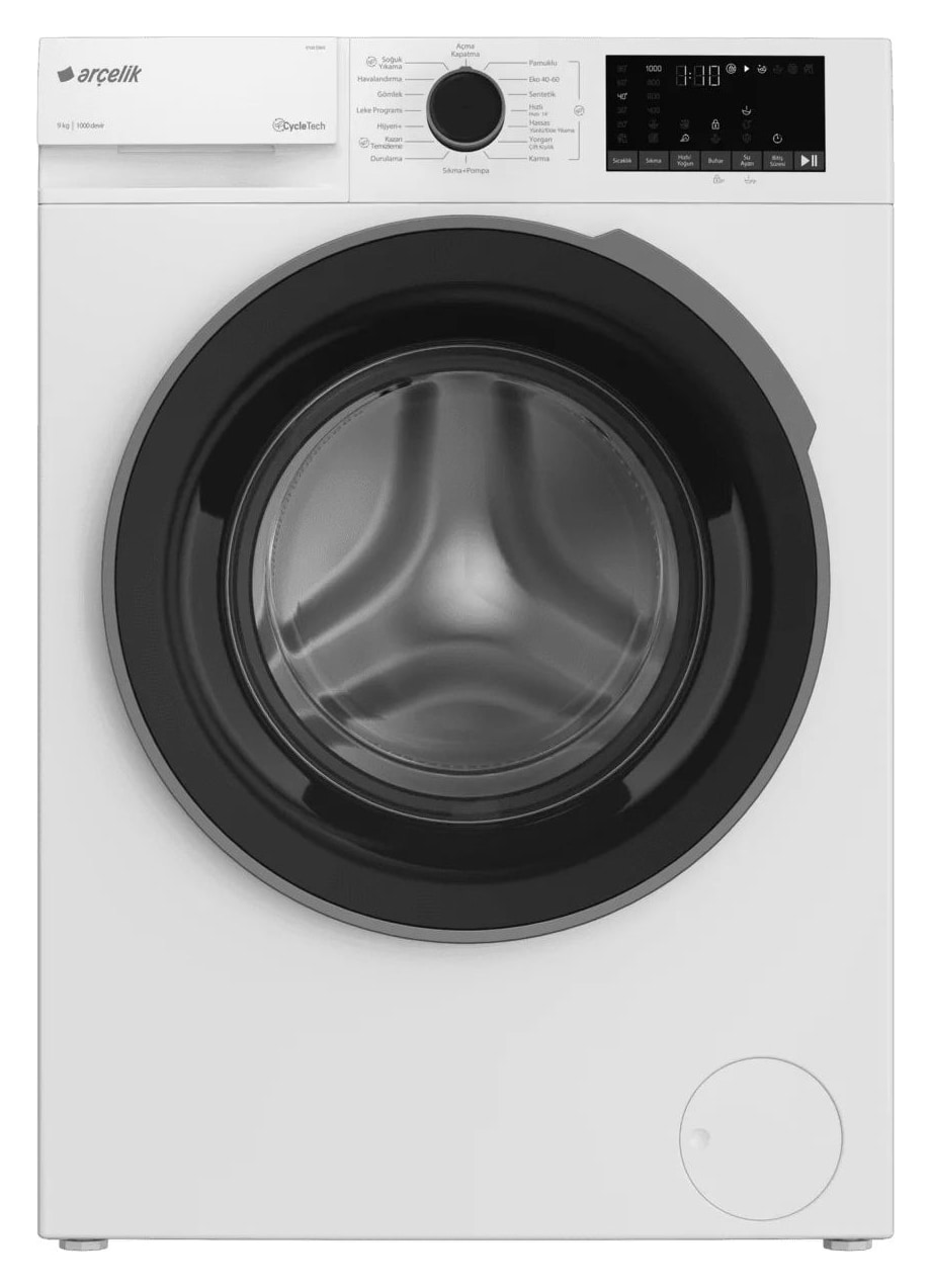 Arçelik 9100 DMX 9 Kg Çamaşır Makinesi