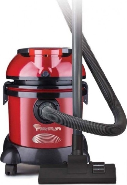Arnica Tayfun 2400W Kırmızı Islak/Kuru Elektrikli Süpürge, Toz Haznesi Yok, Güçlü Emiş Teknolojisi