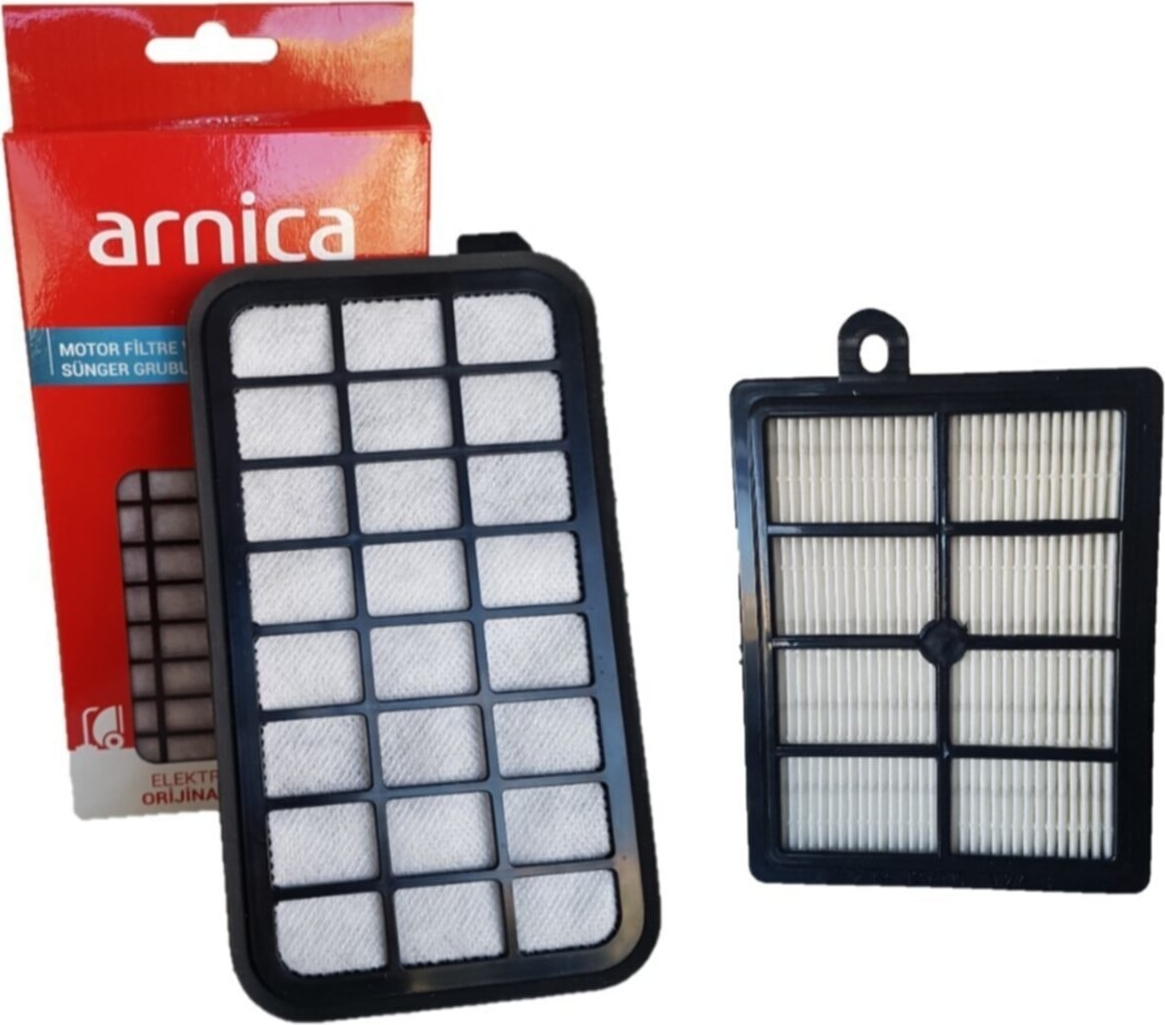Arnica Tesla Premium ET14300 Orjinal Filtre Seti Tip Süpürge Filtresi Yüksek Performanslı