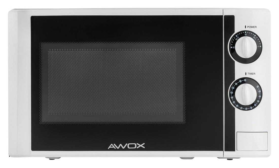 Awox P20 Beyaz Mikrodalga Fırın 20 Litre 700 W Güçlü Mekanik Kontrol Özellikli