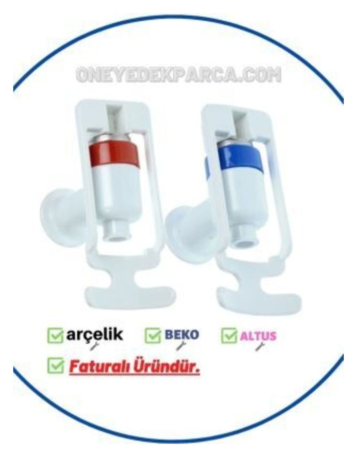 Beko BSS2200 Su Pınarı Çeşmesi Sıcak Soğuk Sebil Musluk Seti (2ADET)