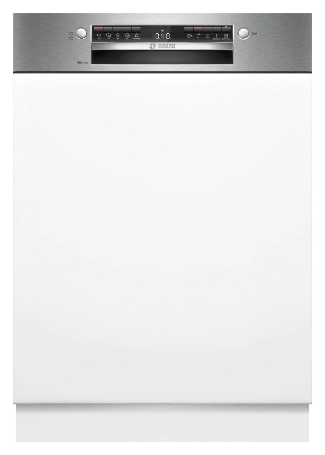Bosch SMI4IKS50T 5 Programlı Yarı Ankastre Bulaşık Makinesi 13 Kişilik D Enerji Sınıfı 9,5 lt Su Tüketimi