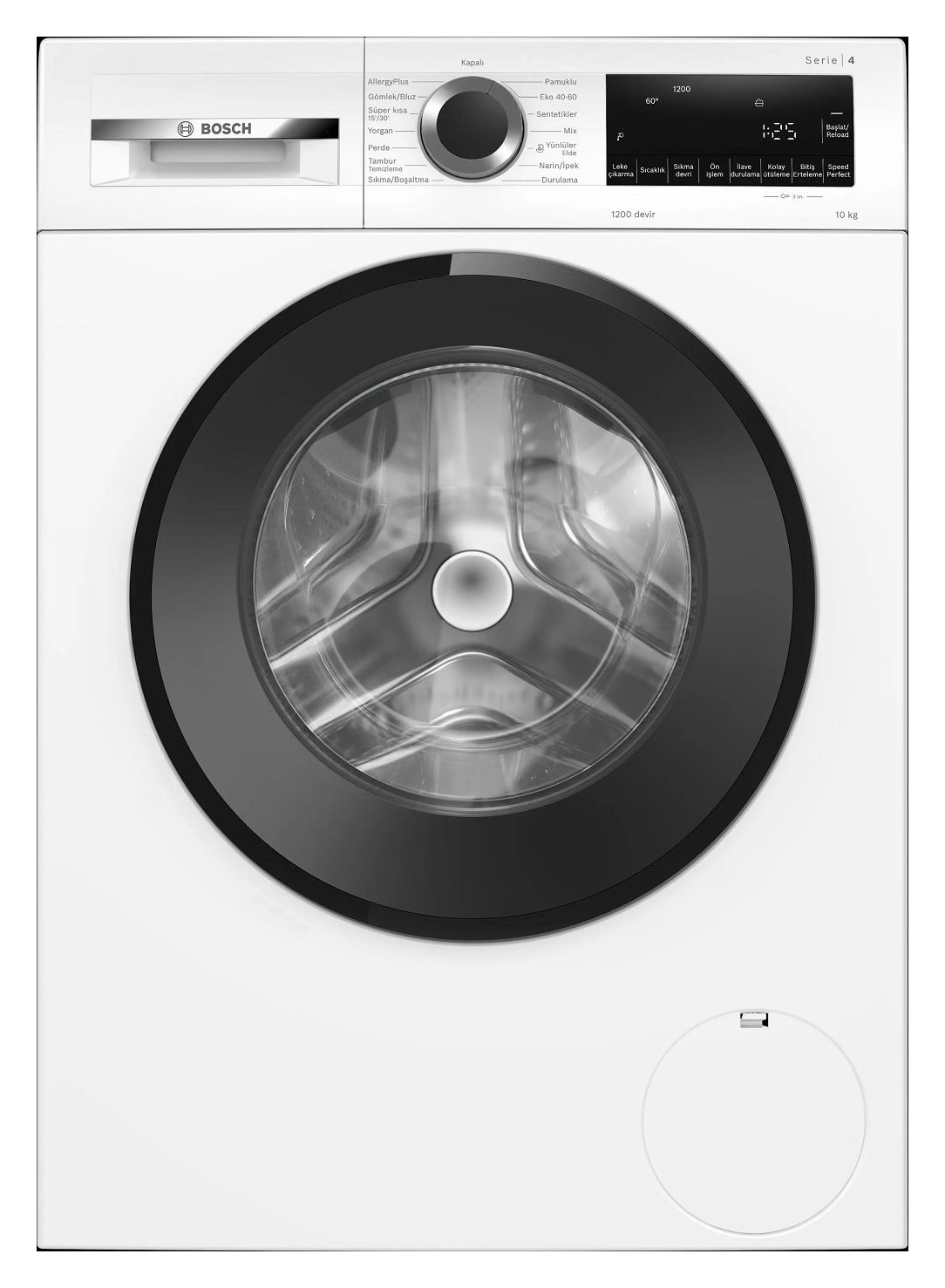 Bosch WGA25203TR 10 kg 1200 Devir Çamaşır Makinesi