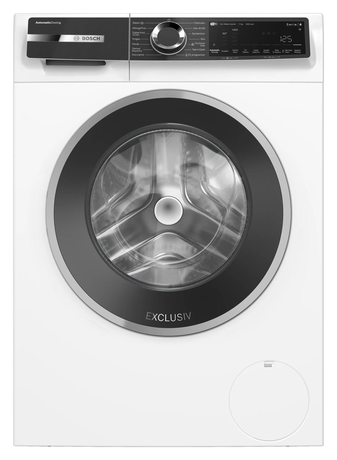 Bosch WGK264Y0TR Çamaşır Makinesi 11 kg 1400 Devir Beyaz