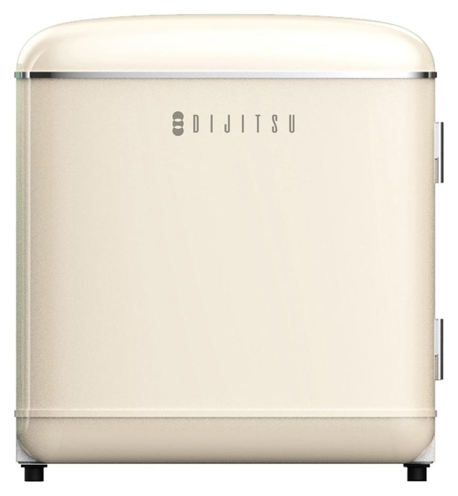 Dijitsu DB80RBE Retro Mini Buzdolabı Bej