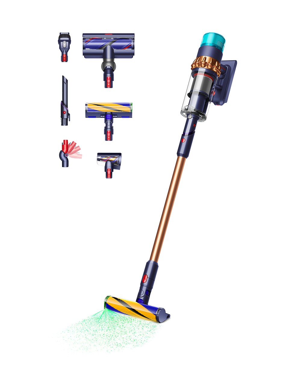 Dyson Gen5detect™ (Prusya Mavisi/Bakır) Kablosuz Süpürge