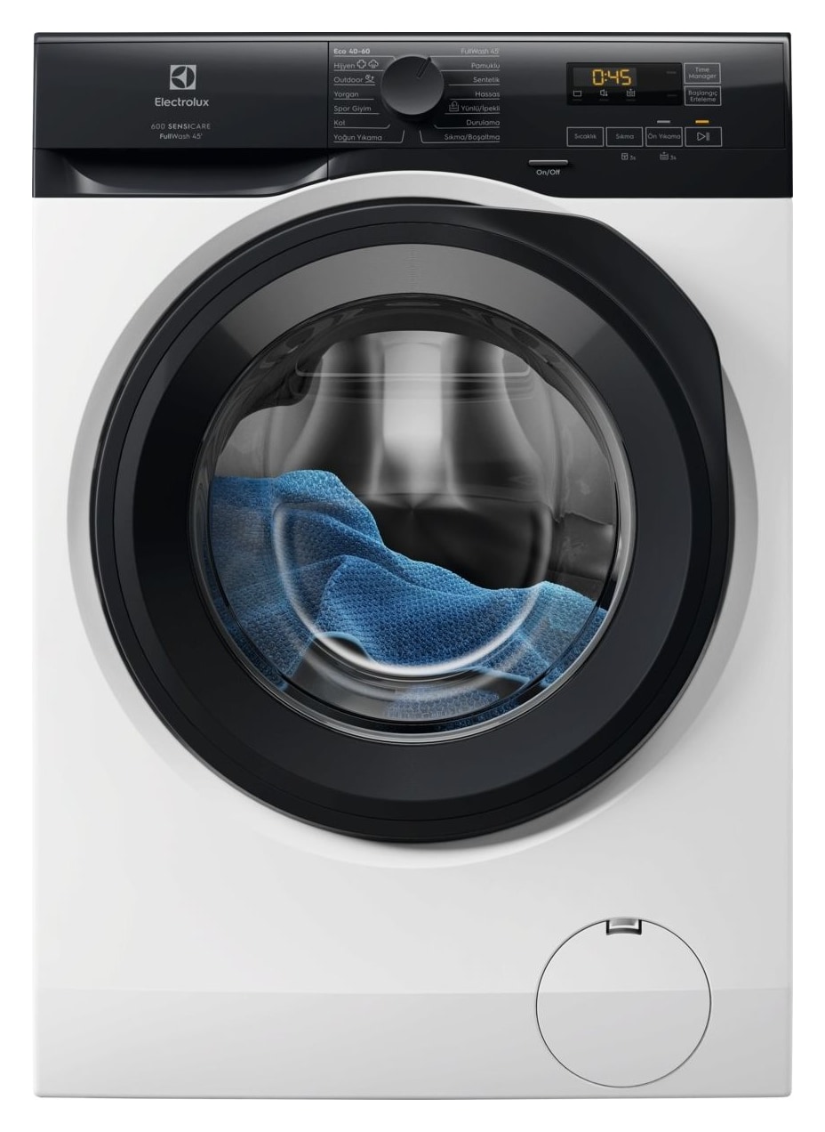 Electrolux EW6F8492T 600 Serisi Aı Washassist FULLWASH45' 9 kg 1400 Devir A Enerji Sınıfı Çamaşır Makinesi