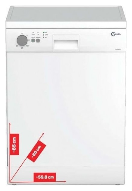 Flavel FLV5000 Bm 5 Programlı Bulaşık Makinesi Bm 5000