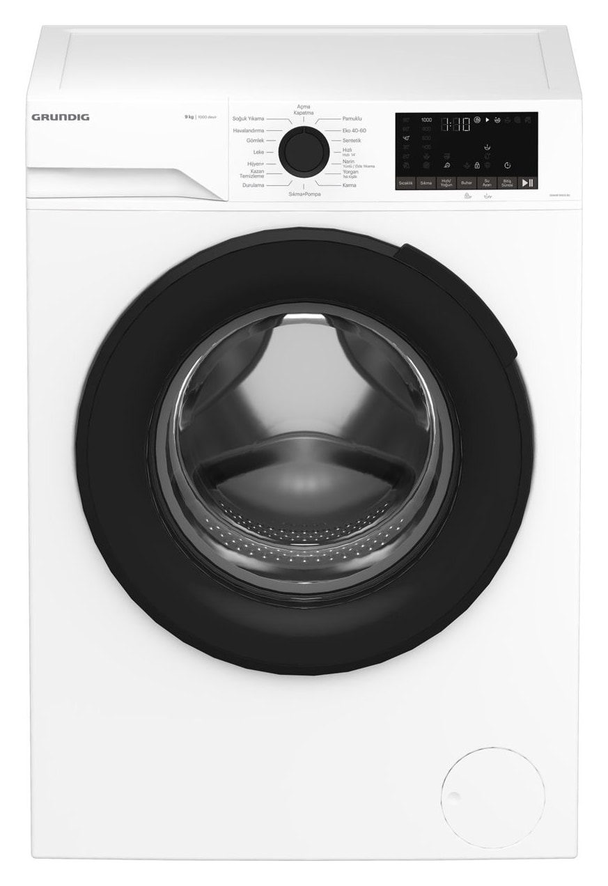 Grundig GNWM 91613 RS 9 kg 1000 Devir Çamaşır Makinesi