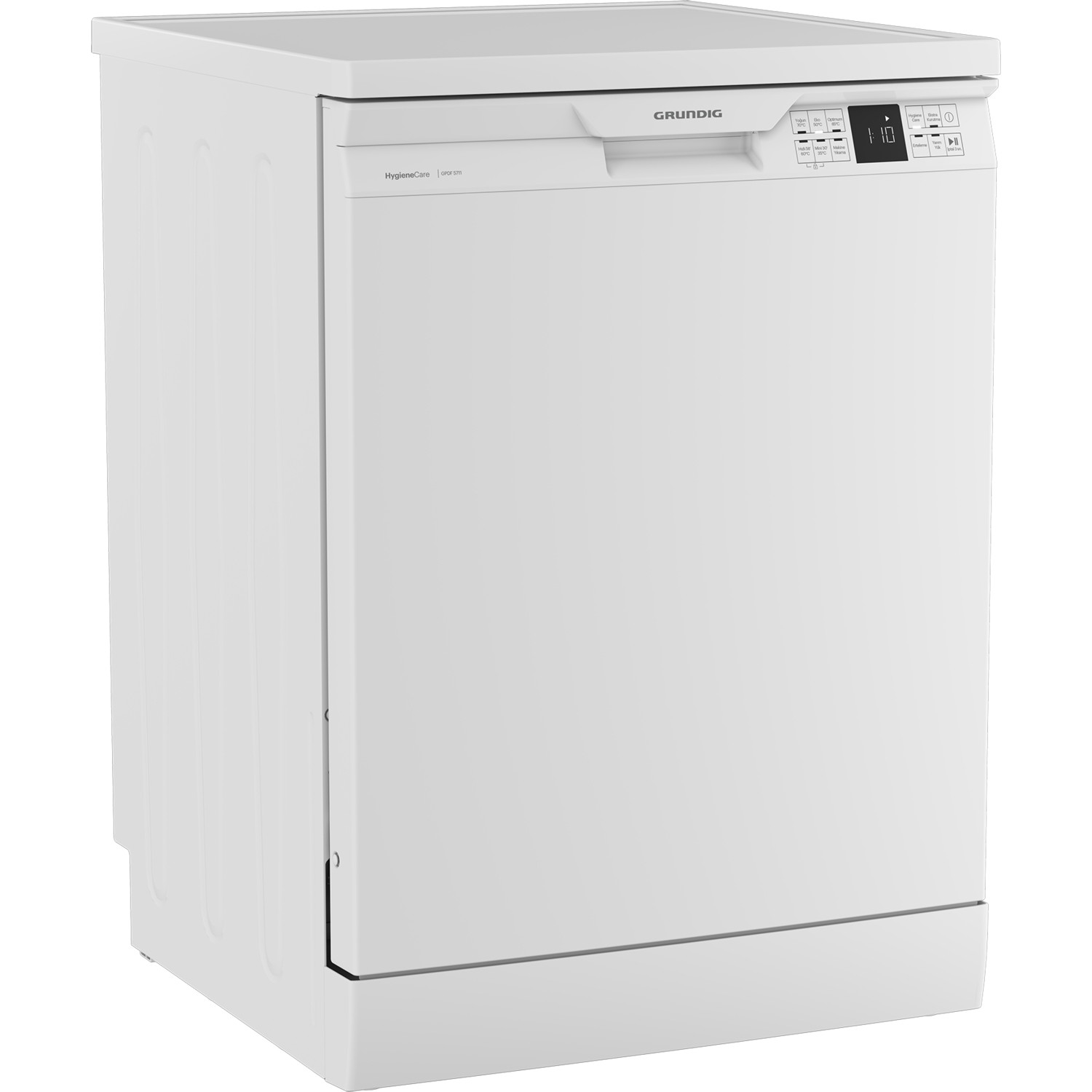 Grundig Gpdf 5711 5 Programlı Bulaşık Makinesi - E Enerji Sınıfı, 13 Kişilik Kapasite, Sessiz Çalışma Özelliği