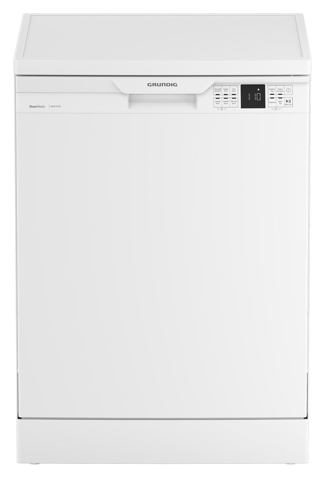 Grundig Gpdf 6732 D Enerji Sınıfı 14 Kişilik 6 Programlı Bulaşık Makinesi Beyaz