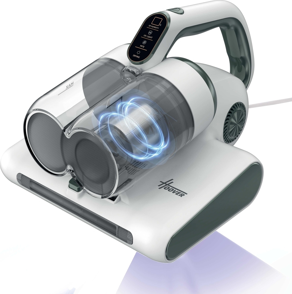 Hoover HMC510UV 011 Uv-C Işınlı Temizleyici Süpürge 0,6 L Toz Hacmi Beyaz Renkli Kullanım