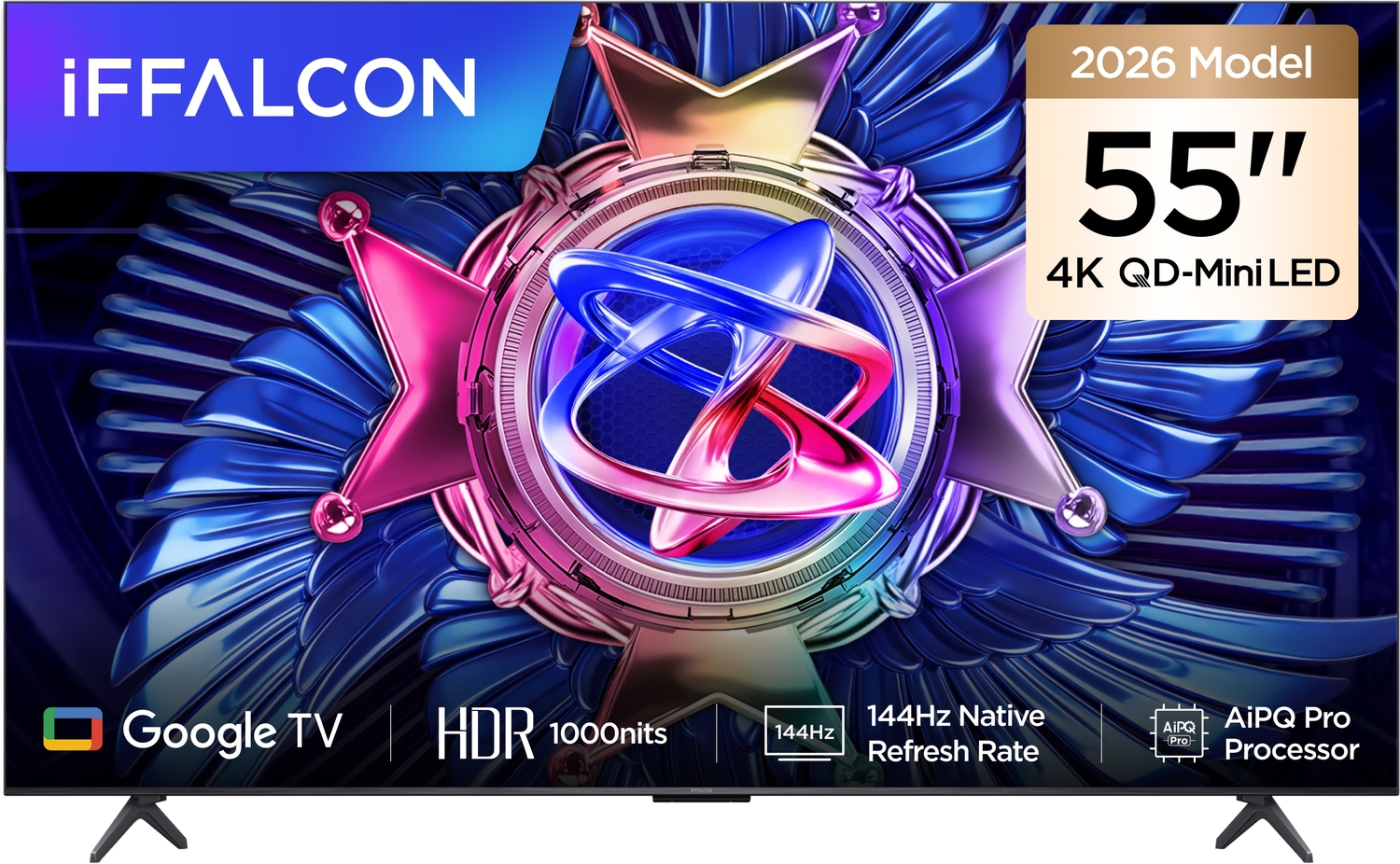 iFFALCON 55U95A 55'' 139 Ekran Uydu Alıcılı 4K Ultra HD Google MiniLED TV