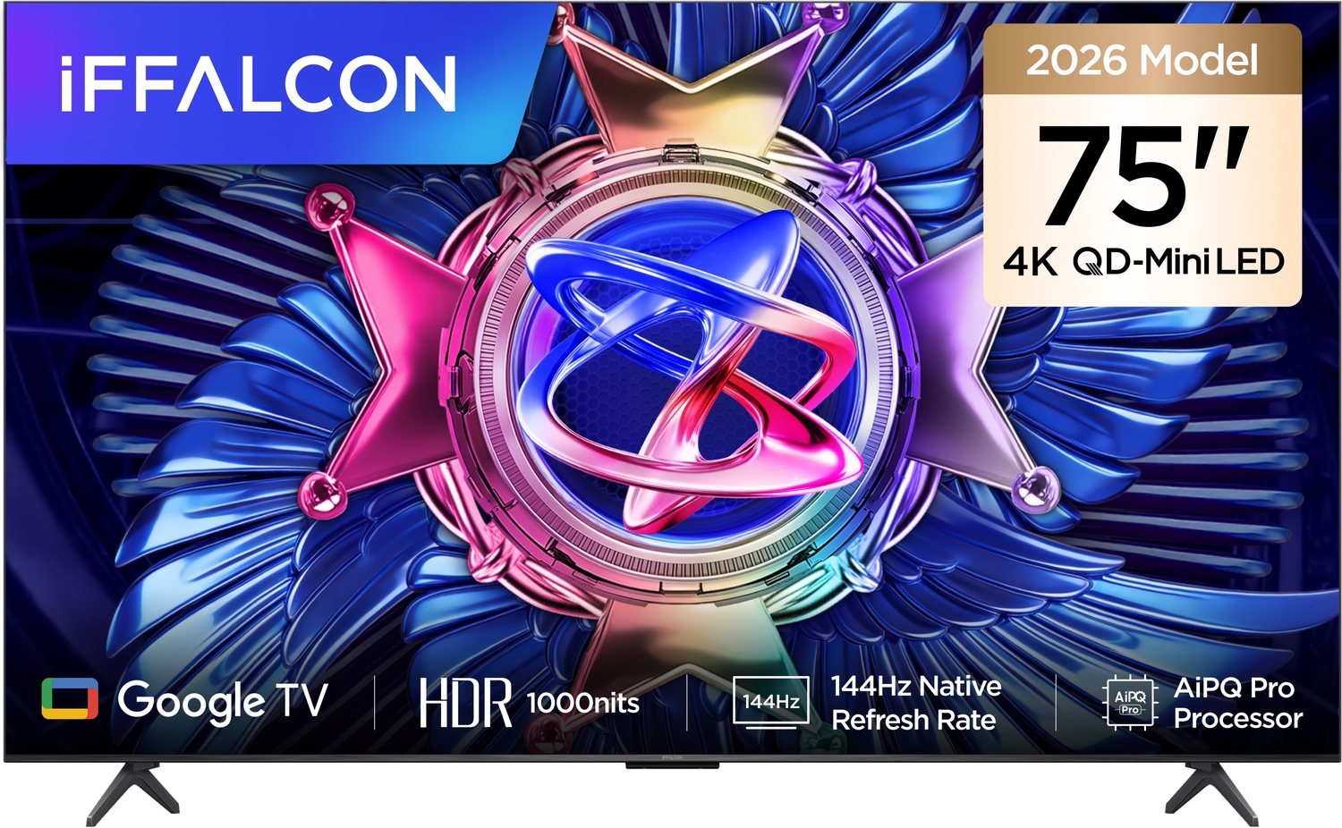 iFFALCON 75U95A 75'' 190 Ekran Uydu Alıcılı 4K Ultra HD Google MiniLED TV
