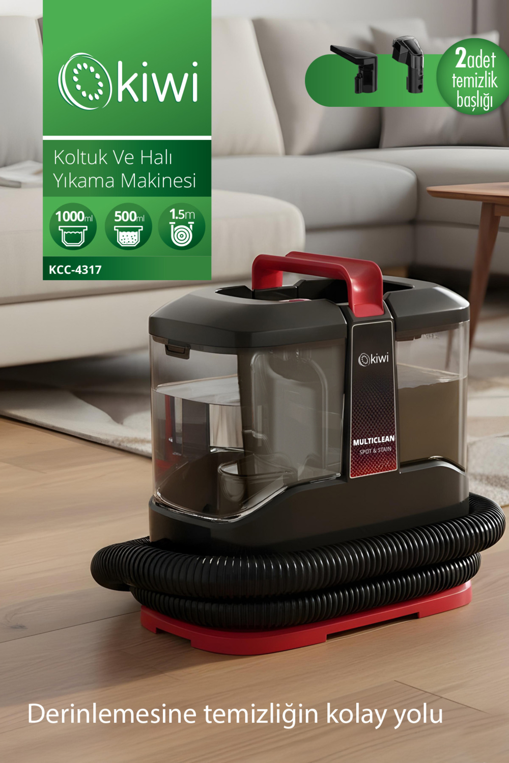 KCC-4317 Koltuk ve Halı Yıkama Makinesi