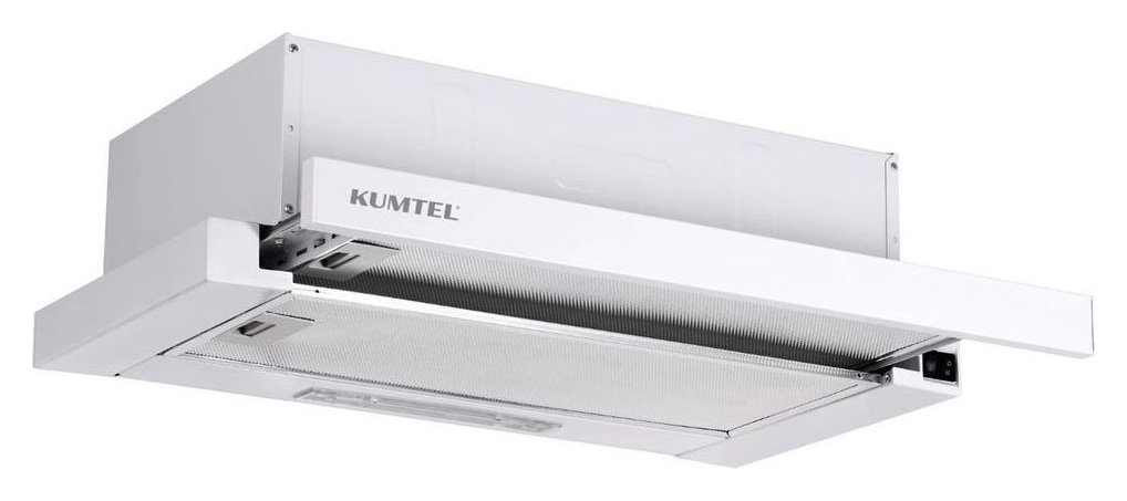 Kumtel Beyaz Sürgülü Aspiratör