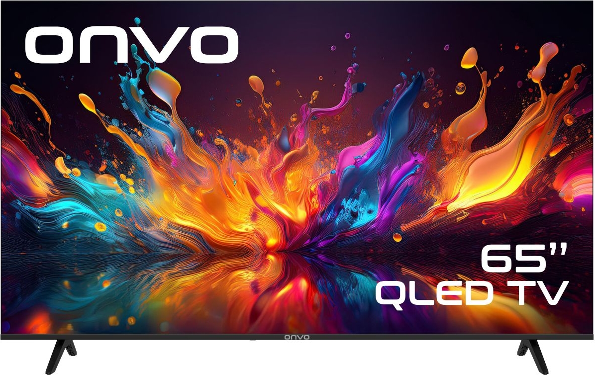 Onvo 65OVF9250UQ 65" 165 Ekran Uydu Alıcılı 4K Ultra HD Google Smart QLED TV