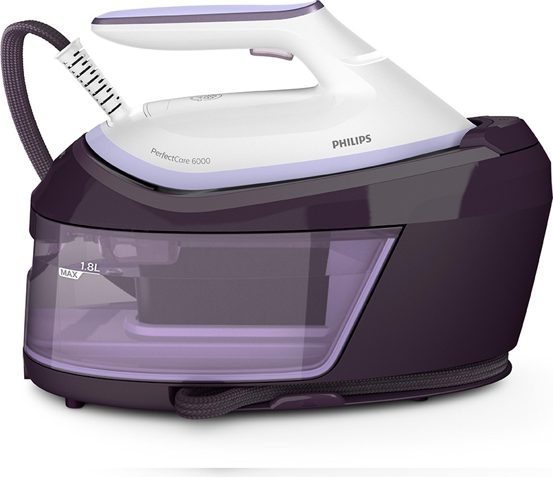 Philips 6000 Serisi Perfectcare Buhar Kazanlı Ütü, Güçlü Buhar, 1,8 Lt Çıkarılabilir Su Haznesi, Sıfır Yanık Riski, PSG6024/30
