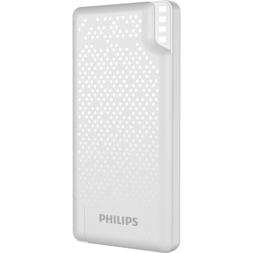 Philips DLP2010NW/62 10.000 Mah 2 x 2.4A USB Çıkış Micro USB + Type C Giriş Powerbank Beyaz