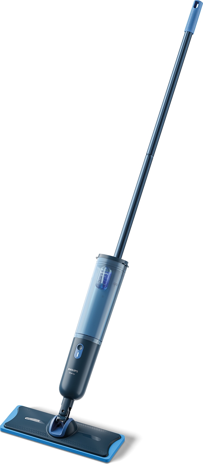 Philips OneUp 3000 Serisi Elektrikli Mop, Kablosuz, Bakterilere karşı %99,9 etkili, 360 derece başlık ile zahmetsiz kullanım, XV3101/01