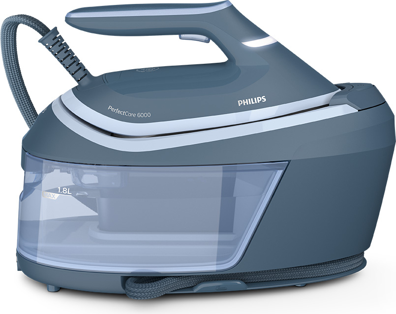 Philips PSG6042/20 6000 Serisi Perfectcare Buhar Kazanlı Ütü, Güçlü Buhar, 1,8 L Çıkarılabilir Su Haznesi, Sıfır Yanık Riski, SteamGlide,