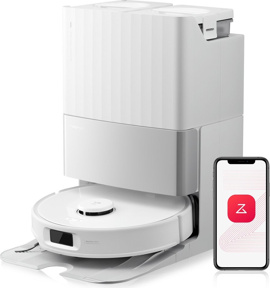 Roborock Qrevo Edge 5V1 Akıllı Robot Süpürge - Beyaz