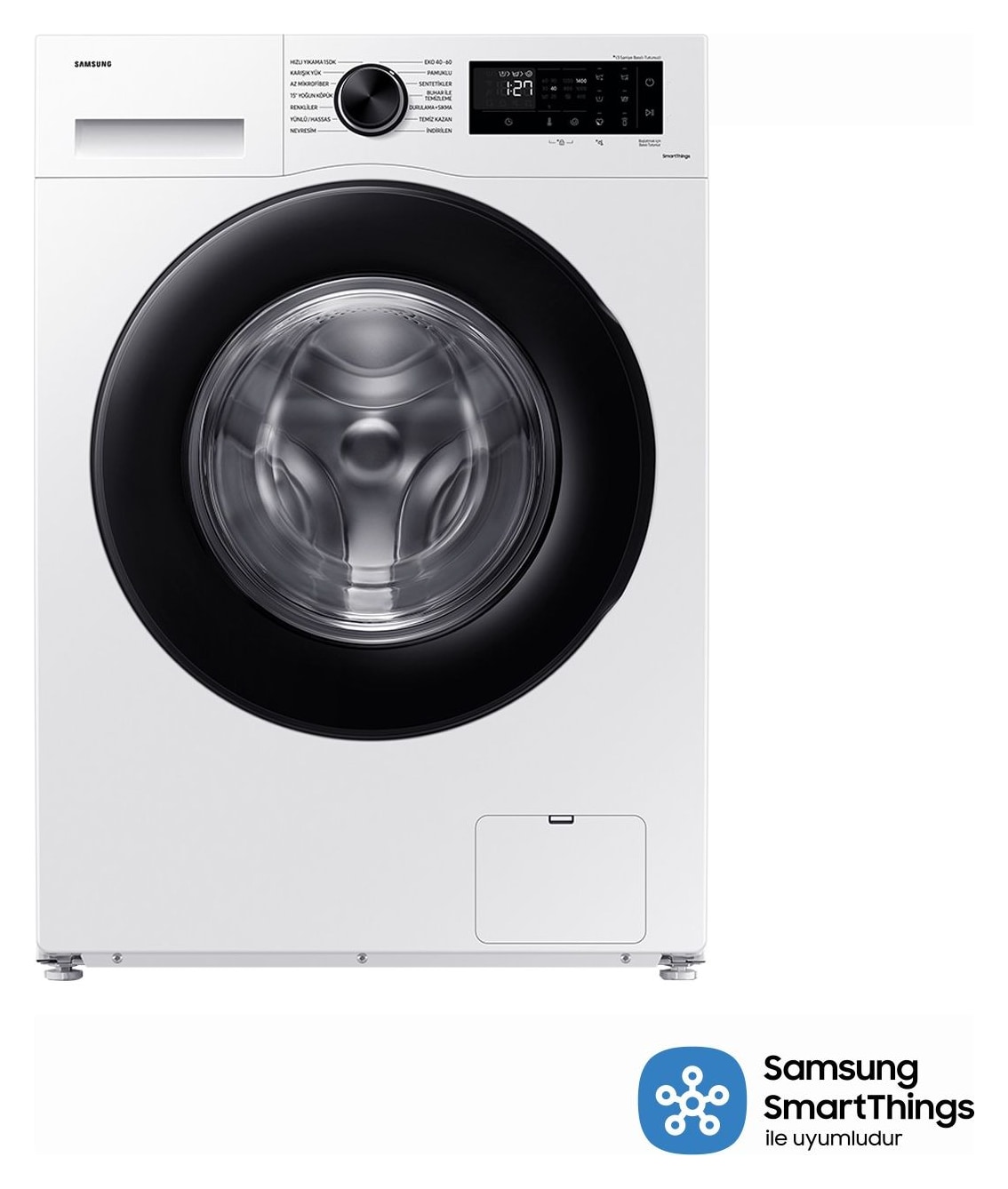 Samsung WW90CGC04DAEAH 9 Kg 1400 Devir Dahili Wi-Fi Eco Bubble Yıkama Teknolojili Çamaşır Makinesi