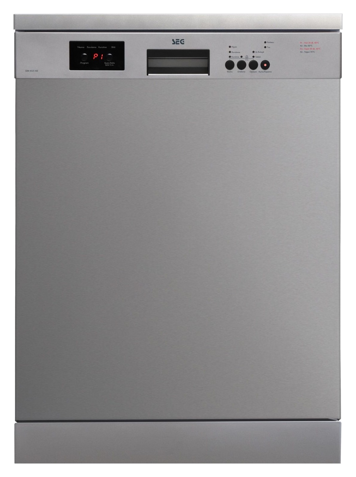 Seg SBM 4021 XIE 4 Programlı Bulaşık Makinesi