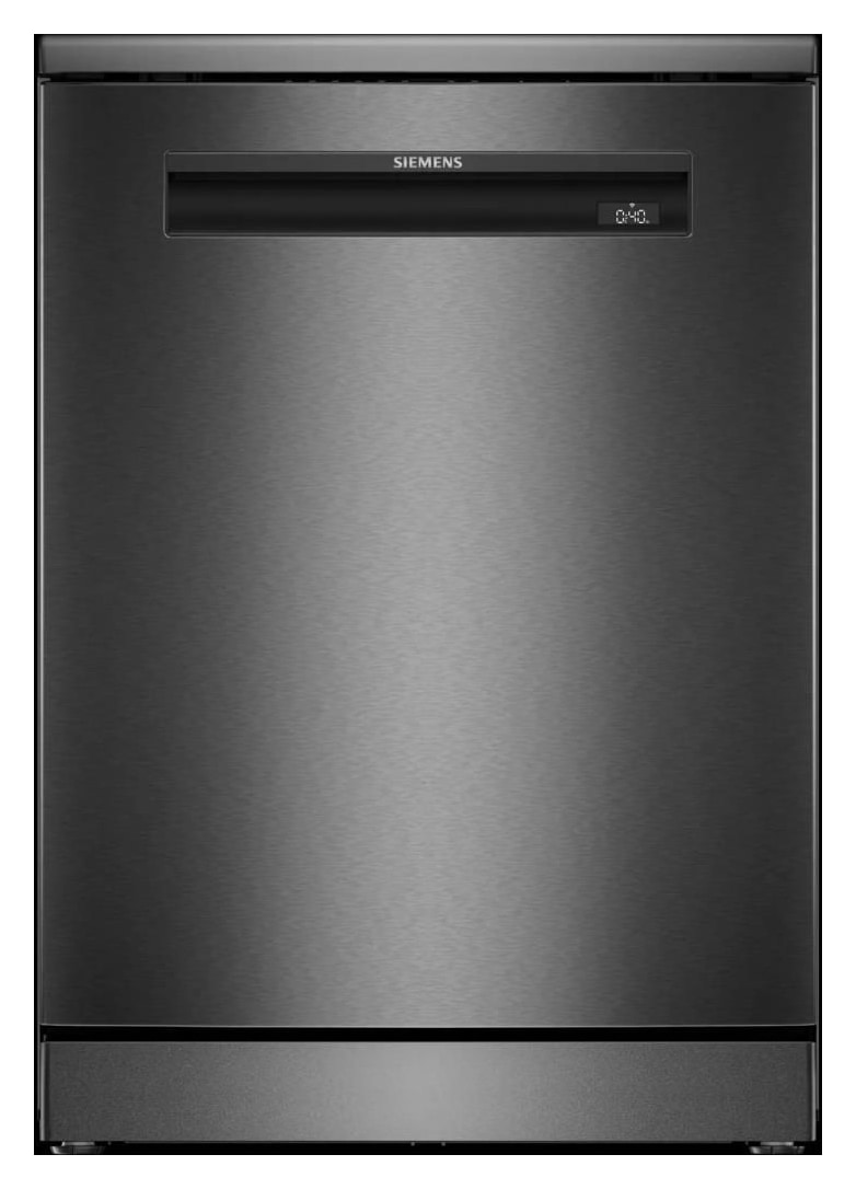 Siemens SN15EC00NT Solo Bulaşık Makinesi 6 Programlı Siyah Çelik