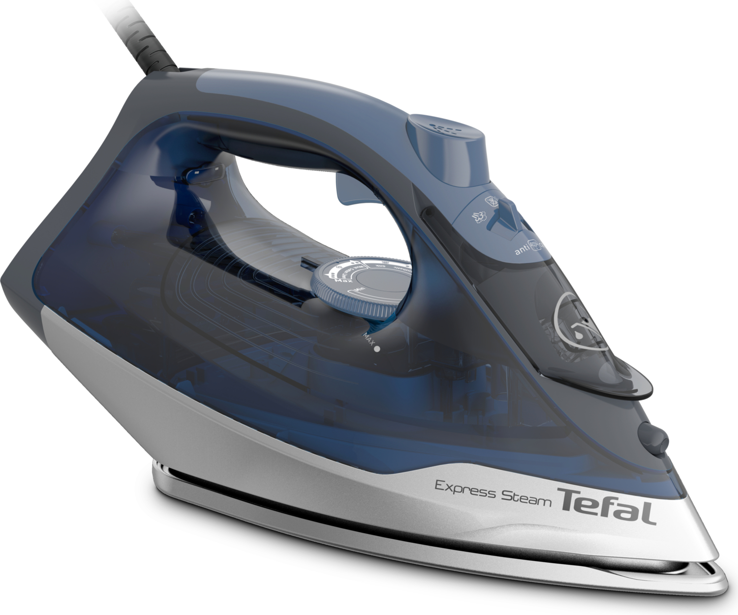 Tefal FV2868 Express Steam Max 45 gr Sürekli ve 160 gr Şok Buharlı 2500 Watt Buharlı Ütü