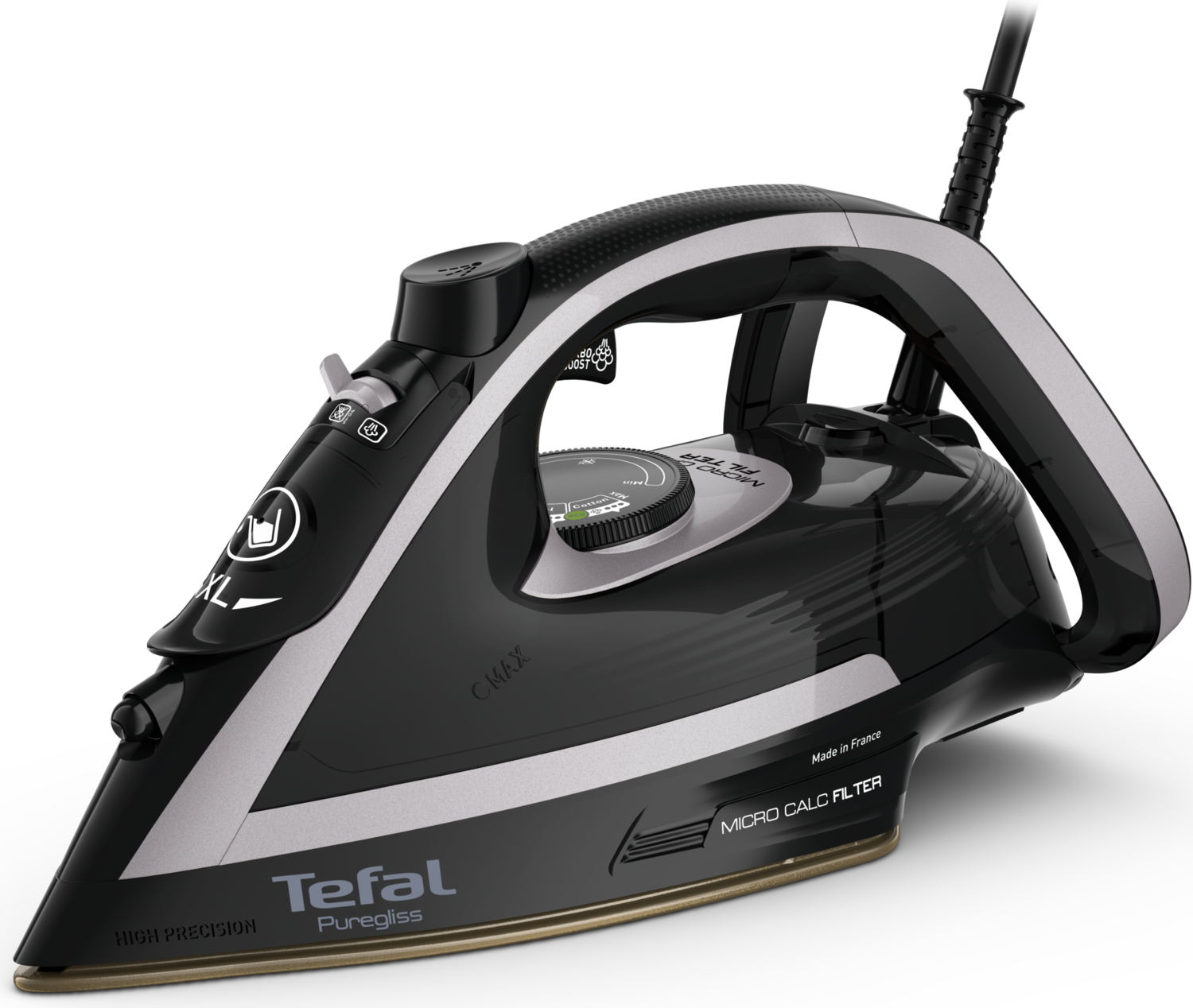 Tefal FV8062 Puregliss Kırışıklık Giderici 3000 Watt Buharlı Ütü - 1830008647