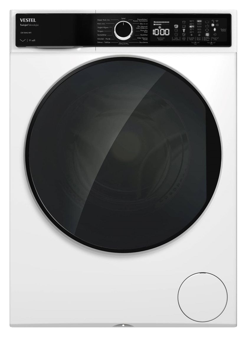 Vestel Cmı 108442 10 kg 1400 Devir Çamaşır Makinesi A Enerji Sınıfı Beyaz Renk